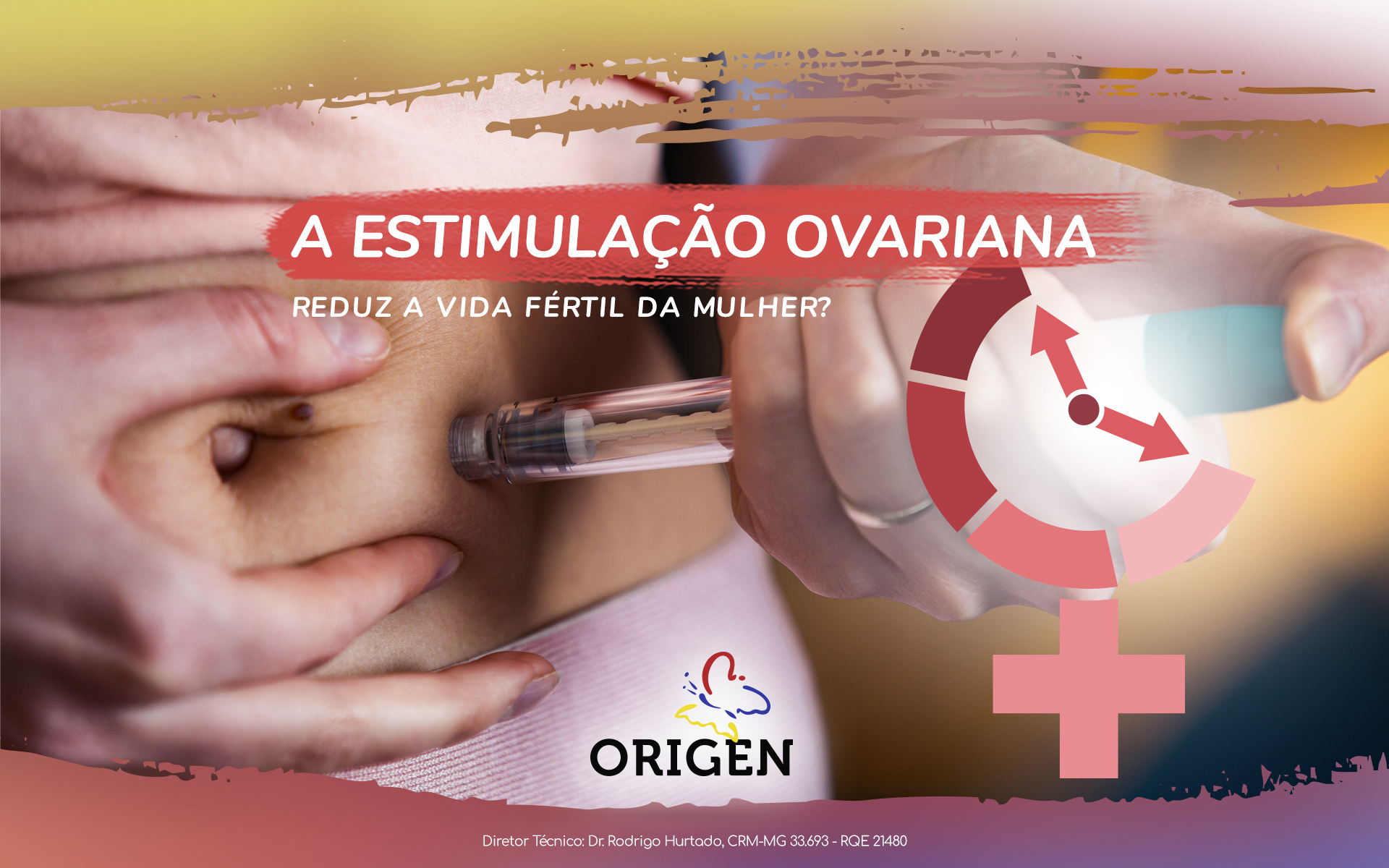 A estimulação ovariana reduz a vida fértil da mulher?