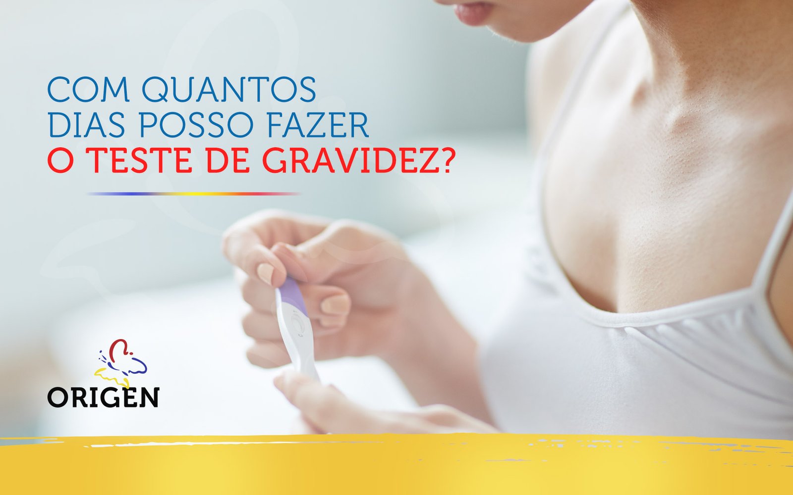 Como pode a menstruação atrasar e o teste de gravidez dar negativo