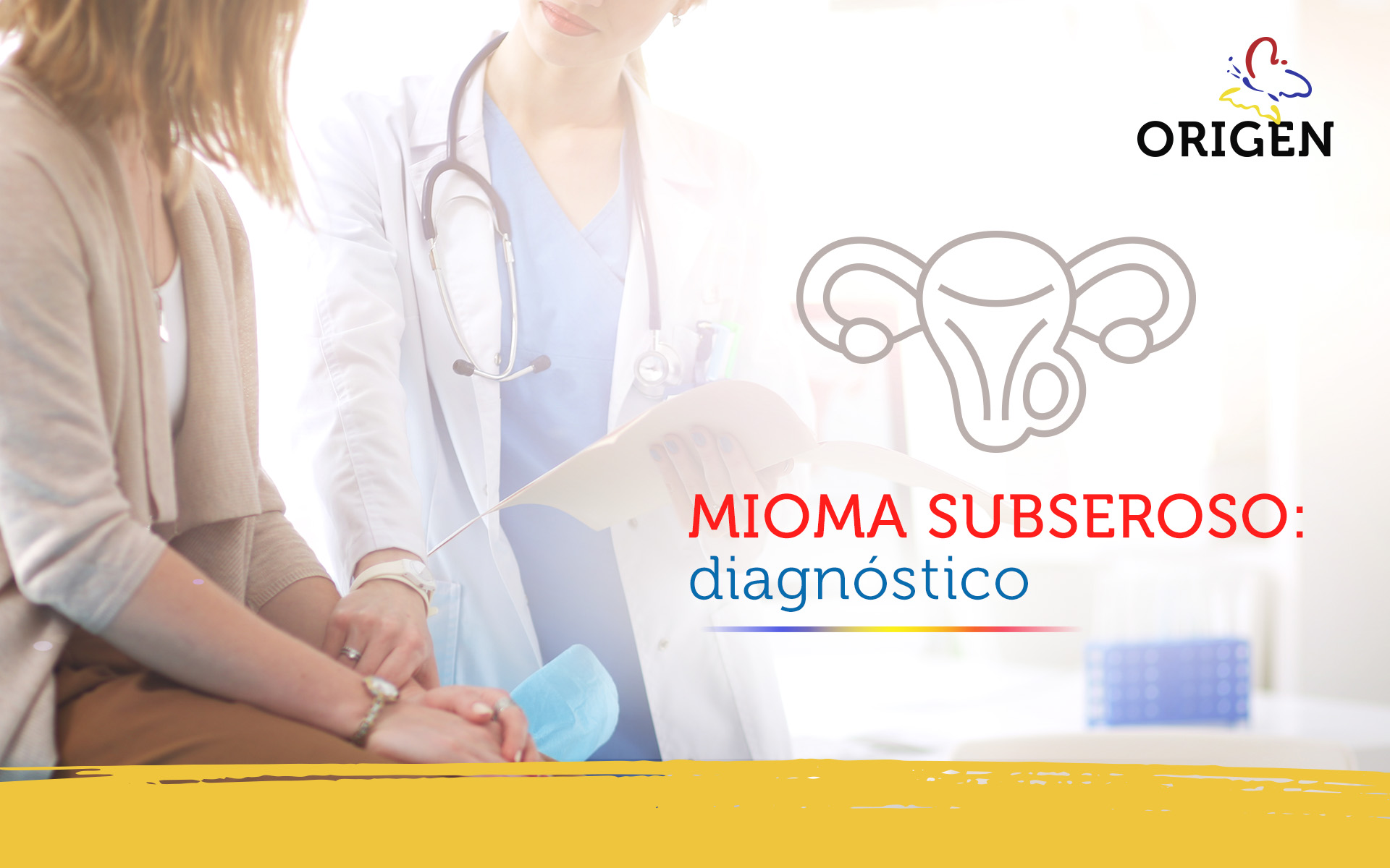 Mioma subseroso: diagnóstico